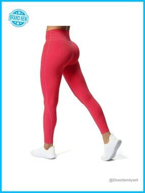 Women's High Waist Yoga Leggings Nylon Spandex Compression Workout Pants